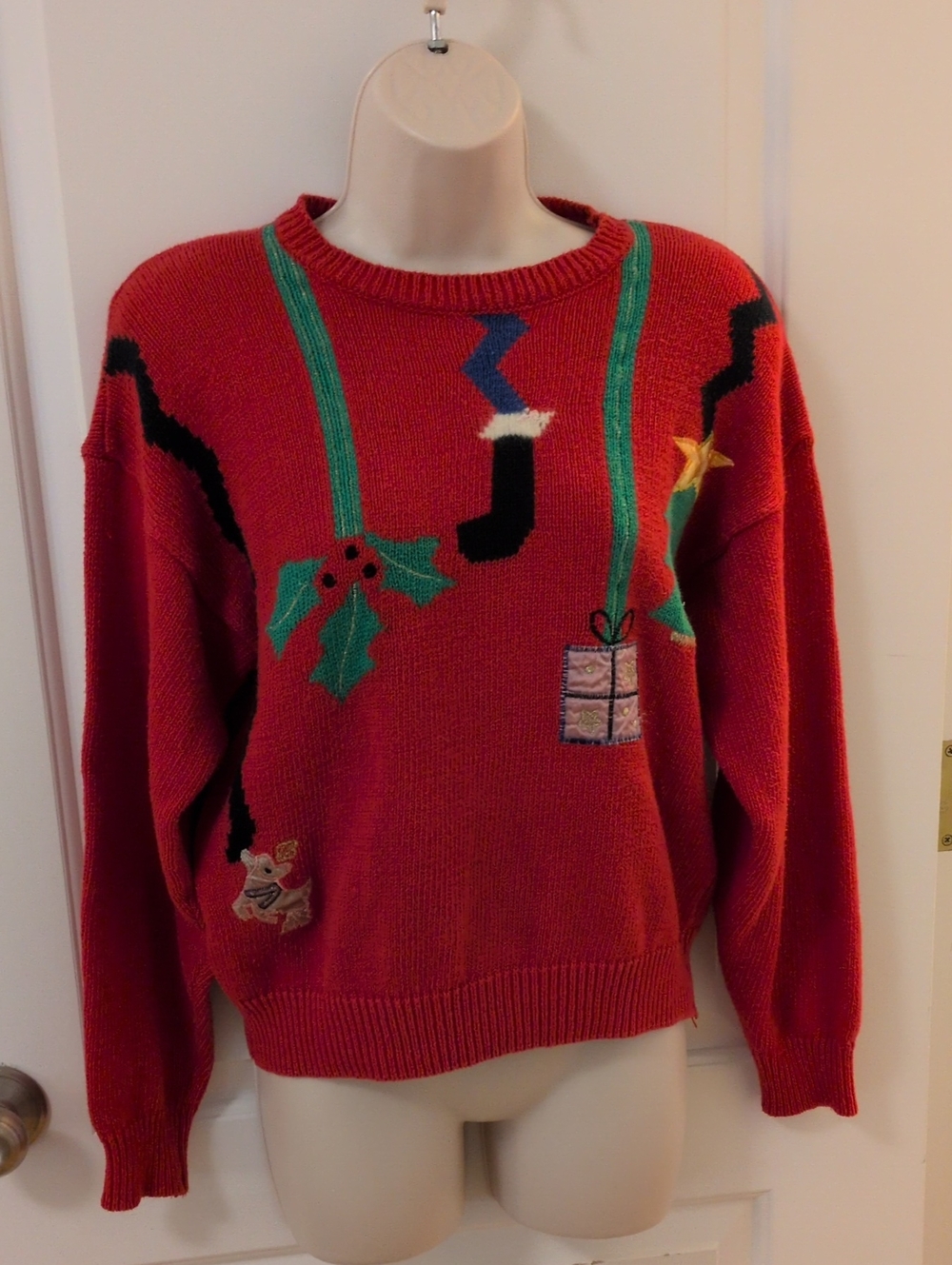 Vintage Fashion Force Christmas Sweater